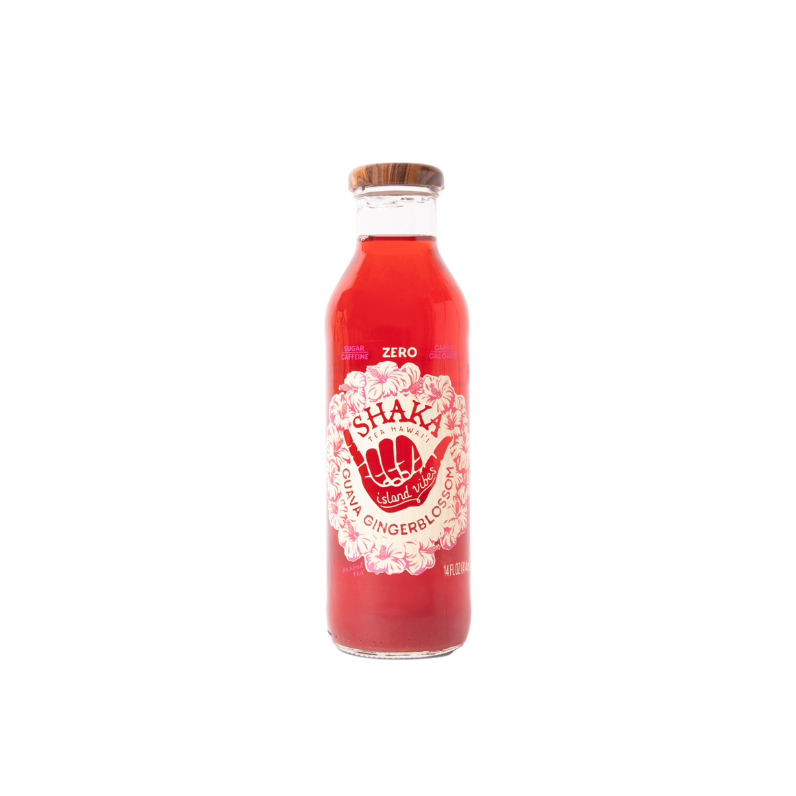 Shaka Tea® Guava Ginger Blossom Hawaiian Iced Tea Image2