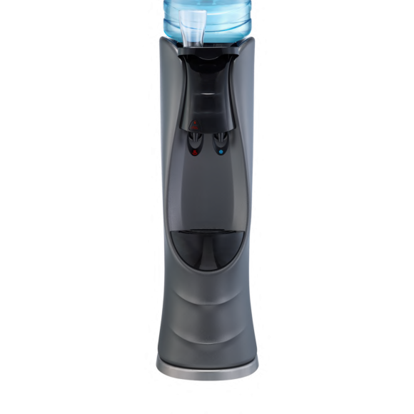 Cascade profile water shop dispenser